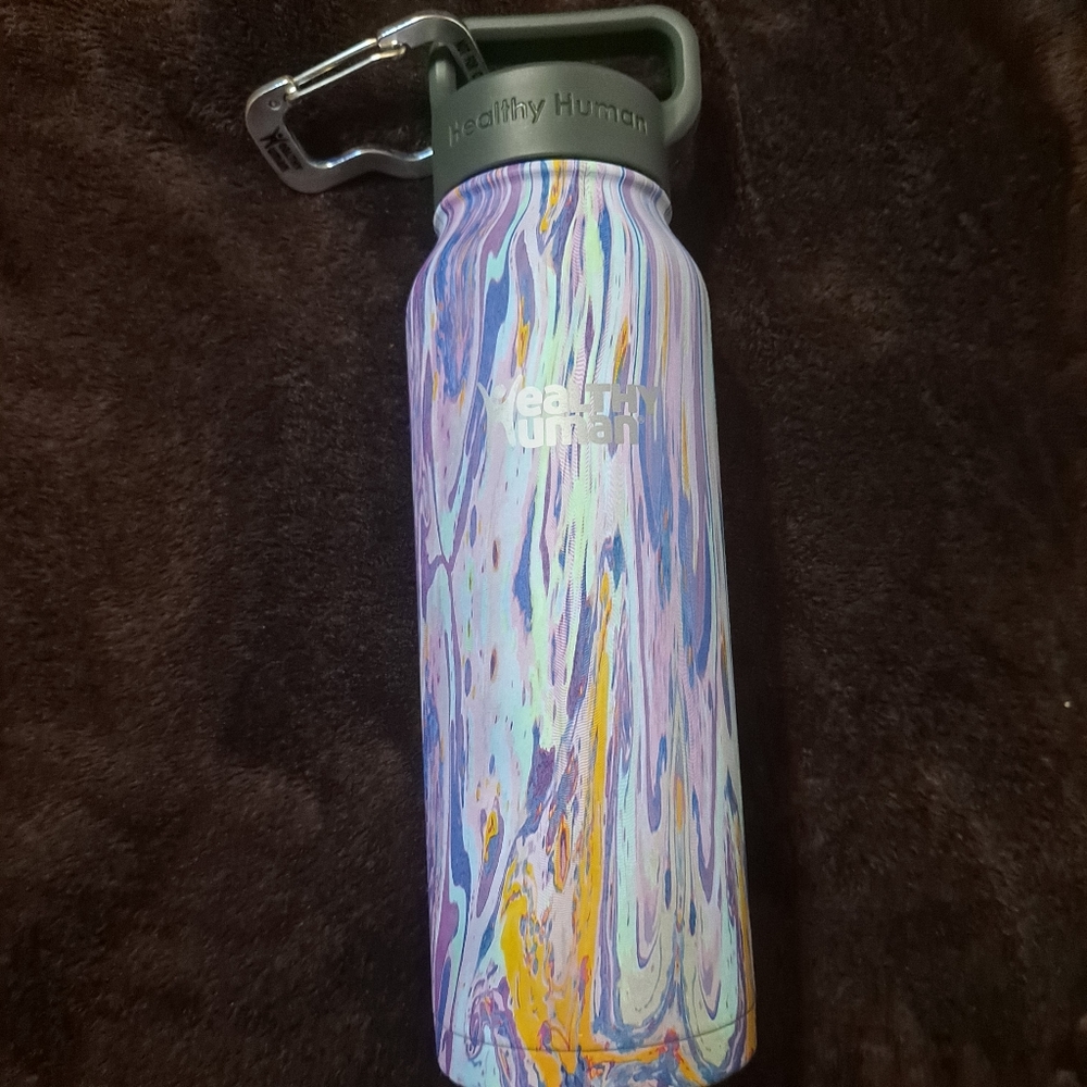 Healthy human 21oz water bottle